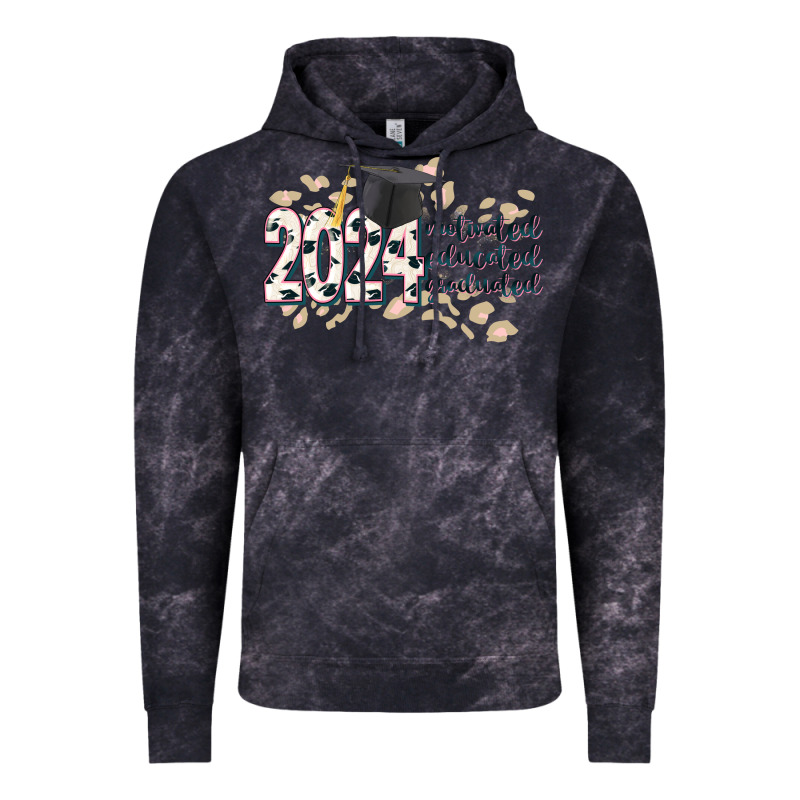 2024 Motivated Educated Graduated Vintage Hoodie by CowGirlArtShop | Teevron