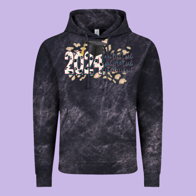 2024 Motivated Educated Graduated Vintage Hoodie Designed By Cowgirlartshop