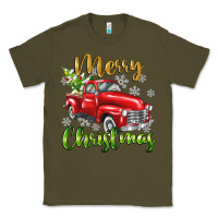 Army Green Merry Christmas truck Classic Tee - texasbilliewilder