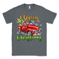 Charcoal Heather Merry Christmas truck Classic Tee - texasbilliewilder