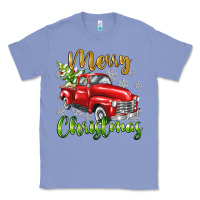 Colony Blue Merry Christmas truck Classic Tee - texasbilliewilder
