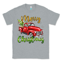 Heather Grey Merry Christmas truck Classic Tee - texasbilliewilder