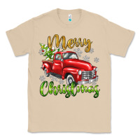 Mushroom Merry Christmas truck Classic Tee - texasbilliewilder