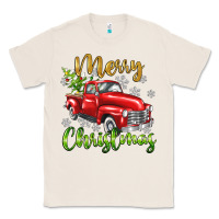 Merry Christmas Truck Classic Tee | Teevron