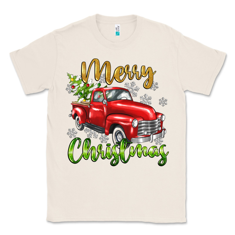 Merry Christmas Truck Classic Tee by texasbilliewilder | Teevron