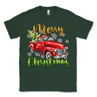 Sports Green Merry Christmas truck Classic Tee - texasbilliewilder