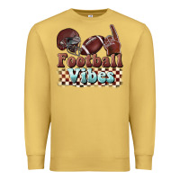 Antique Gold football vibes Premium Sweatshirt - BarkalooDesign