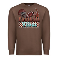 Chestnut football vibes Premium Sweatshirt - BarkalooDesign