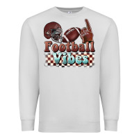 Dove Grey football vibes Premium Sweatshirt - BarkalooDesign