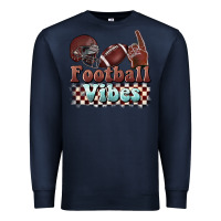 Navy football vibes Premium Sweatshirt - BarkalooDesign