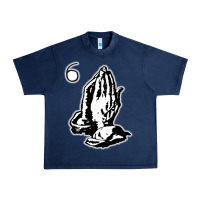Navy 6IX GOD gift Urban Heavy Tee - trangStudio