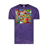 Cloud Purple teacher autism Vintage Tee - CowGirlArtShop