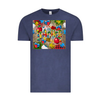 Vintage Denim teacher autism Vintage Tee - CowGirlArtShop