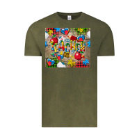 Vintage Olive teacher autism Vintage Tee - CowGirlArtShop