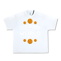 White funny cookie lover baking cookies baker candy gift Urban Heavy Tee - trangStudio