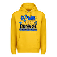 Lemon down right perfect down syndrome awareness Premium Hoodie - CowhideDigitalArt