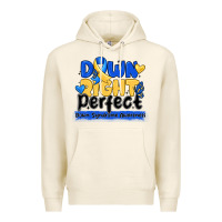 Tofu down right perfect down syndrome awareness Premium Hoodie - CowhideDigitalArt