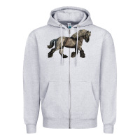 Belgian Horse Zipper Hoodie | Teevron