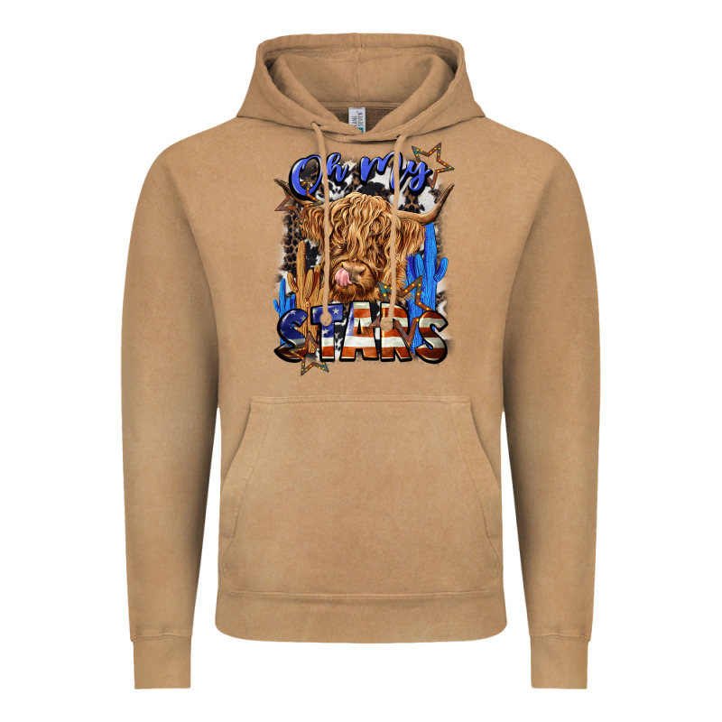 Oh My Stars Vintage Hoodie by CowGirlArtShop | Teevron