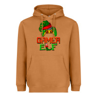 Meerkat Christmas gamer elf Heavyweight Hoodie - BarkalooDesign