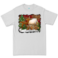 Dove Grey Christmas cookies buffalo plaid Premium Tee - Jasminsmagicworld