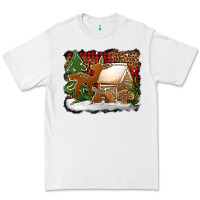 White Christmas cookies buffalo plaid Premium Tee - Jasminsmagicworld