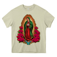 Mossy our lady of guadalupe Heavy Core Tee - Jasminsmagicworld