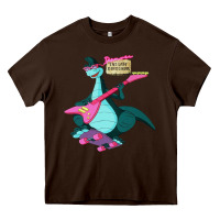 Chocolate Brown Denver rock Denver The Last Dinosaur Classic Essential for a gift Heavy Core Tee - trangStudio