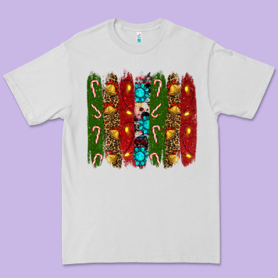 Christmas Brushstrokes Premium Tee Designed By Ranaportraitstore