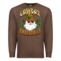 Chestnut cowboy christmas santa Premium Sweatshirt - BarkalooDesign