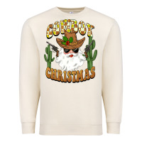 Sandshell cowboy christmas santa Premium Sweatshirt - BarkalooDesign