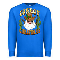 True Royal cowboy christmas santa Premium Sweatshirt - BarkalooDesign