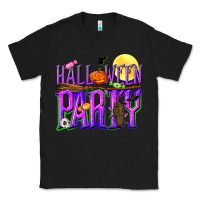 Black Halloween party Classic Tee - NancyCooperArtShop