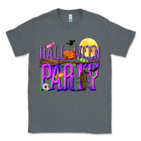 Charcoal Heather Halloween party Classic Tee - NancyCooperArtShop