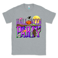 Heather Grey Halloween party Classic Tee - NancyCooperArtShop