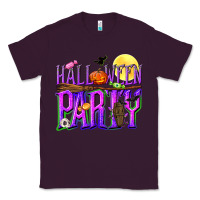 Plum Halloween party Classic Tee - NancyCooperArtShop