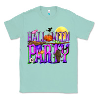 Seafoam Halloween party Classic Tee - NancyCooperArtShop