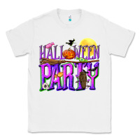 White Halloween party Classic Tee - NancyCooperArtShop