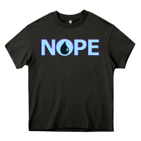 Asphalt NOPE  Blue Magic  Island Mana Symbol Heavy Core Tee - trangStudio