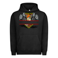 Pigment Black race flag and race equipment Urban Hoodie - AdoDesignShop