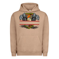 Pigment Burro race flag and race equipment Urban Hoodie - AdoDesignShop