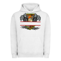 Pigment Lunar Rock race flag and race equipment Urban Hoodie - AdoDesignShop