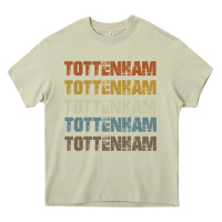 Mossy Retro Vintage Tottenham London Heavy Core Tee - trangStudio