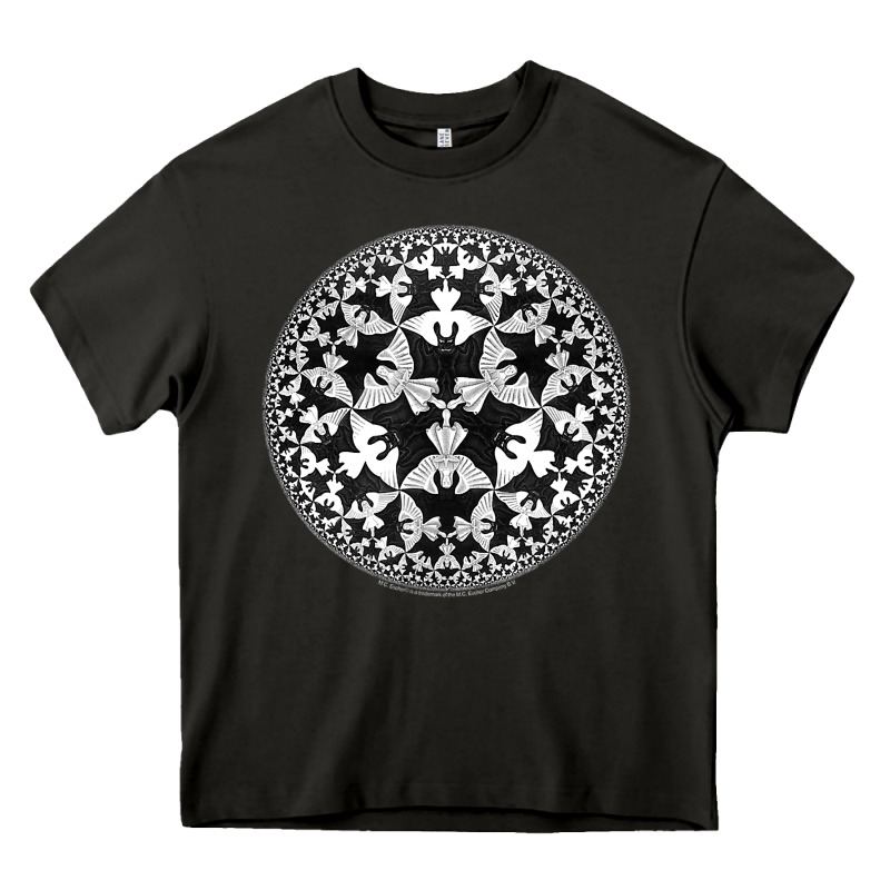 M.c. Escher Circle Limit Iv Heavy Core Tee by trangStudio | Teevron