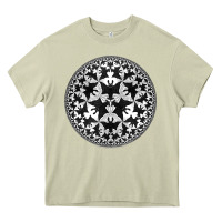 Mossy M.C. Escher Circle Limit IV Heavy Core Tee - trangStudio