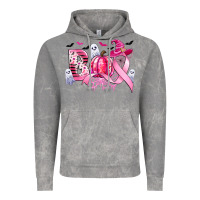 Cloud Rock boo pink pumpkin witch breast cancer Vintage Hoodie - CowGirlArtShop