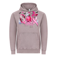 Vintage Zinc boo pink pumpkin witch breast cancer Vintage Hoodie - CowGirlArtShop