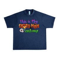Navy this is my scary mom costume Urban Heavy Tee - CowGirlArtShop