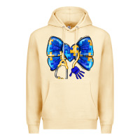 Down Syndrome Ribbon Premium Hoodie | Teevron