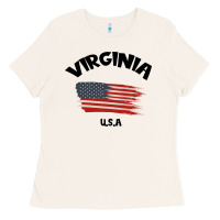 Bone VIRGINIA U.S.A Ladies Tee - Bettercallsaul